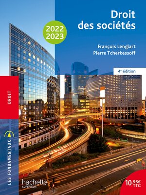 cover image of Fondamentaux: Droit des sociétés 2022-2023
